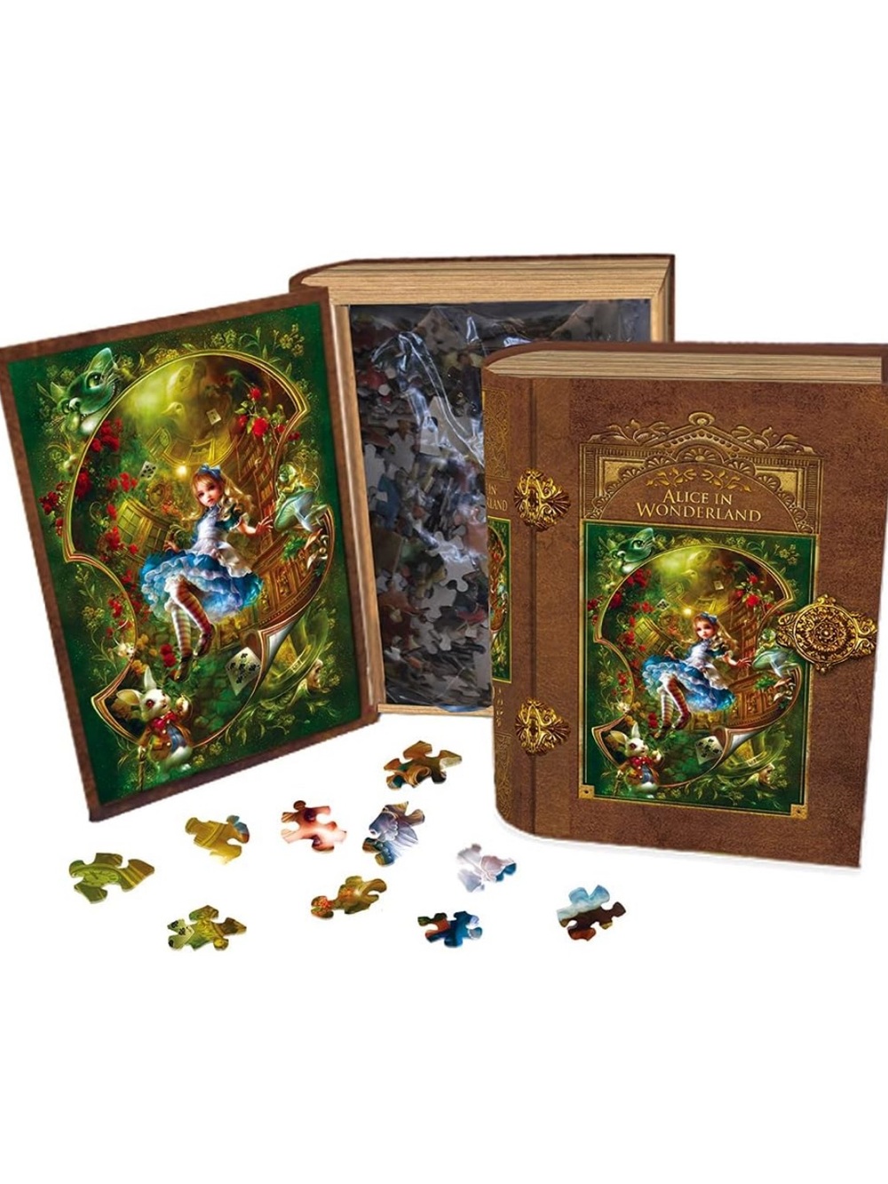 Alice in Wonderland 1000 piece puzzle in beautiful box NEW